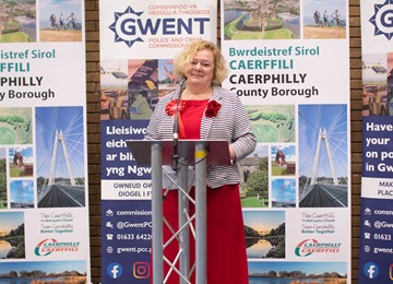 Jane Mudd is elected as the new Police and Crime Commissioner for Gwent.