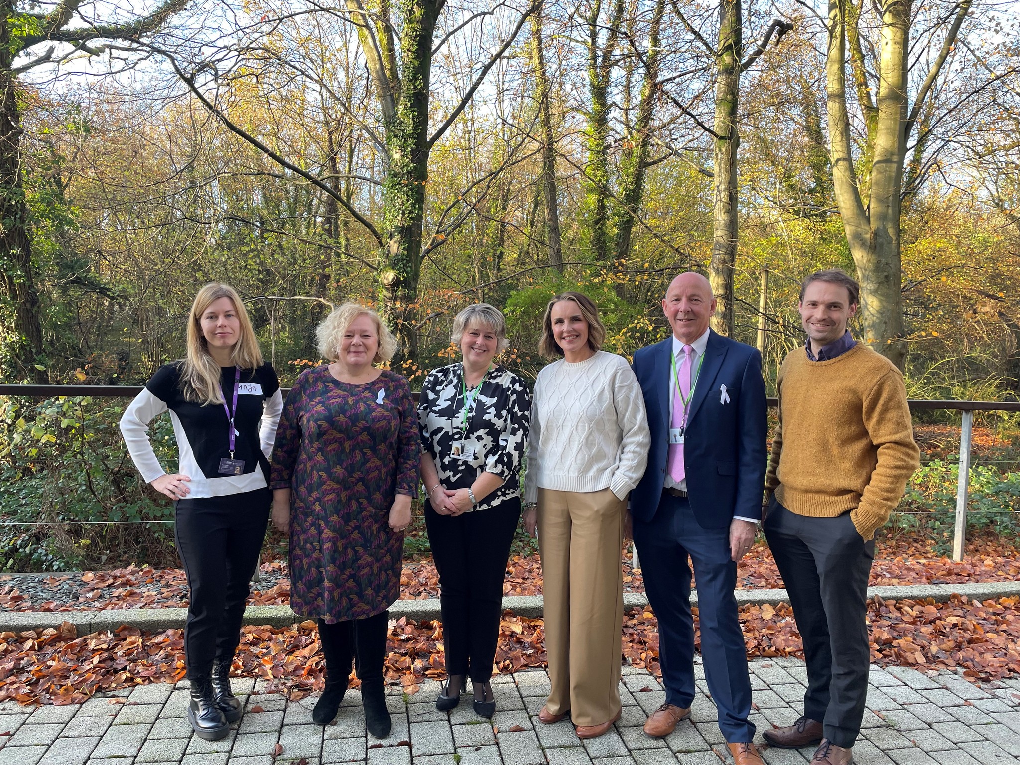 Jane Mudd with partners