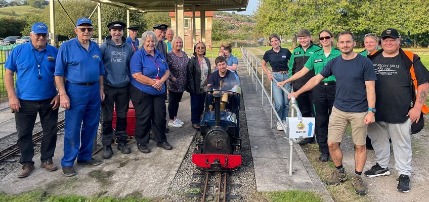 Glebelands miniature railway open day