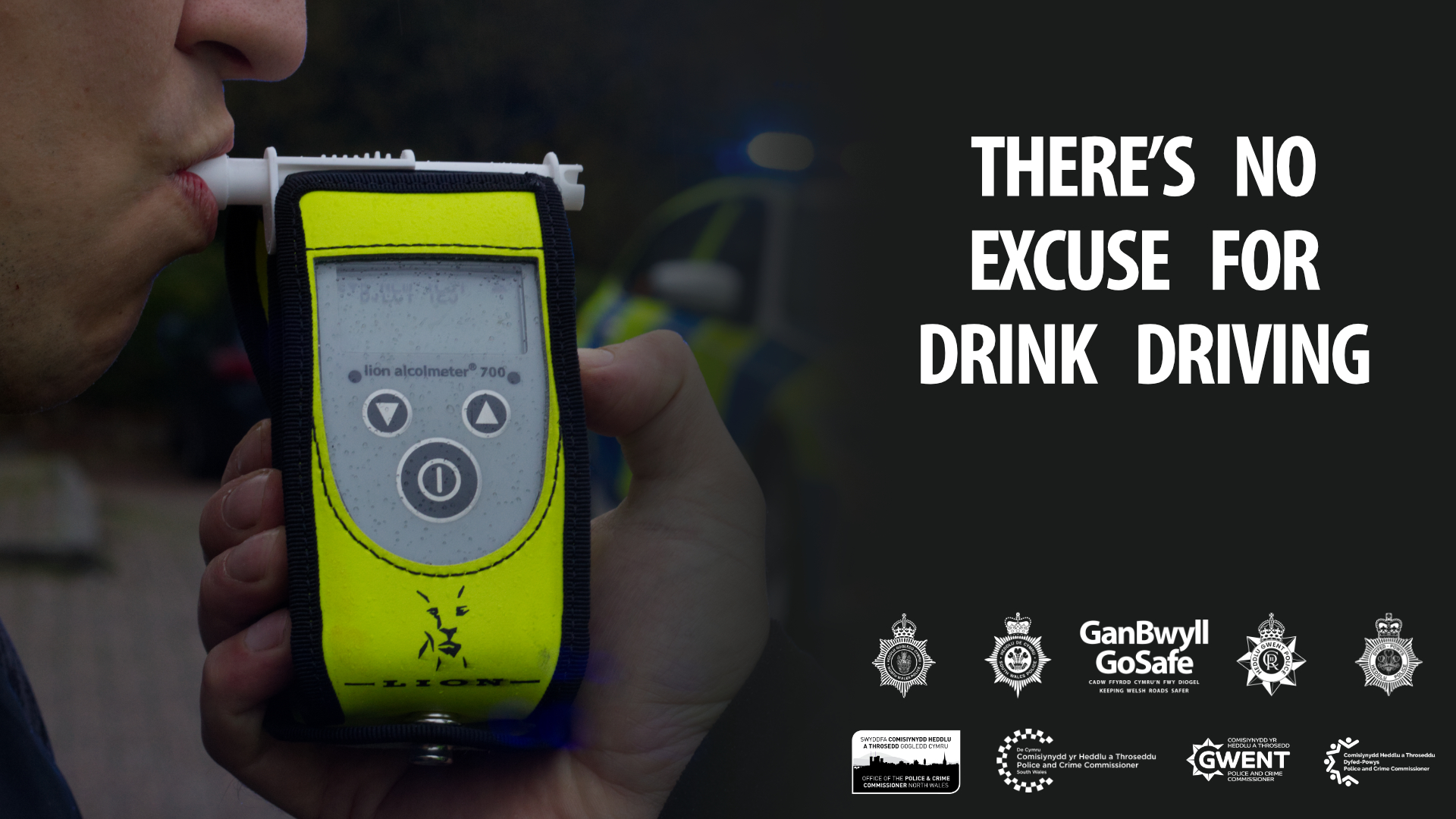 There's no excuse for drink driving