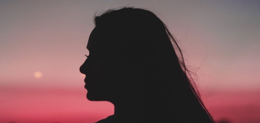 women's face silhouette