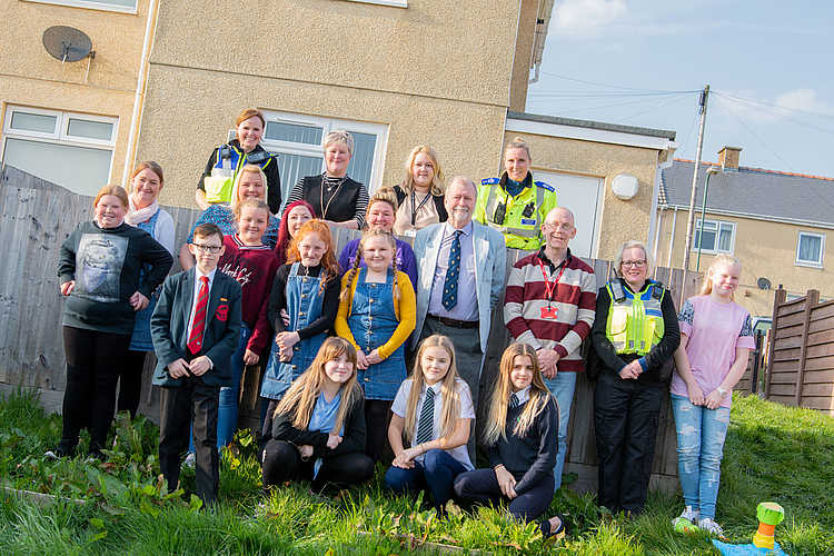 PCC Visits Blaenau Gwent's Fashionistas