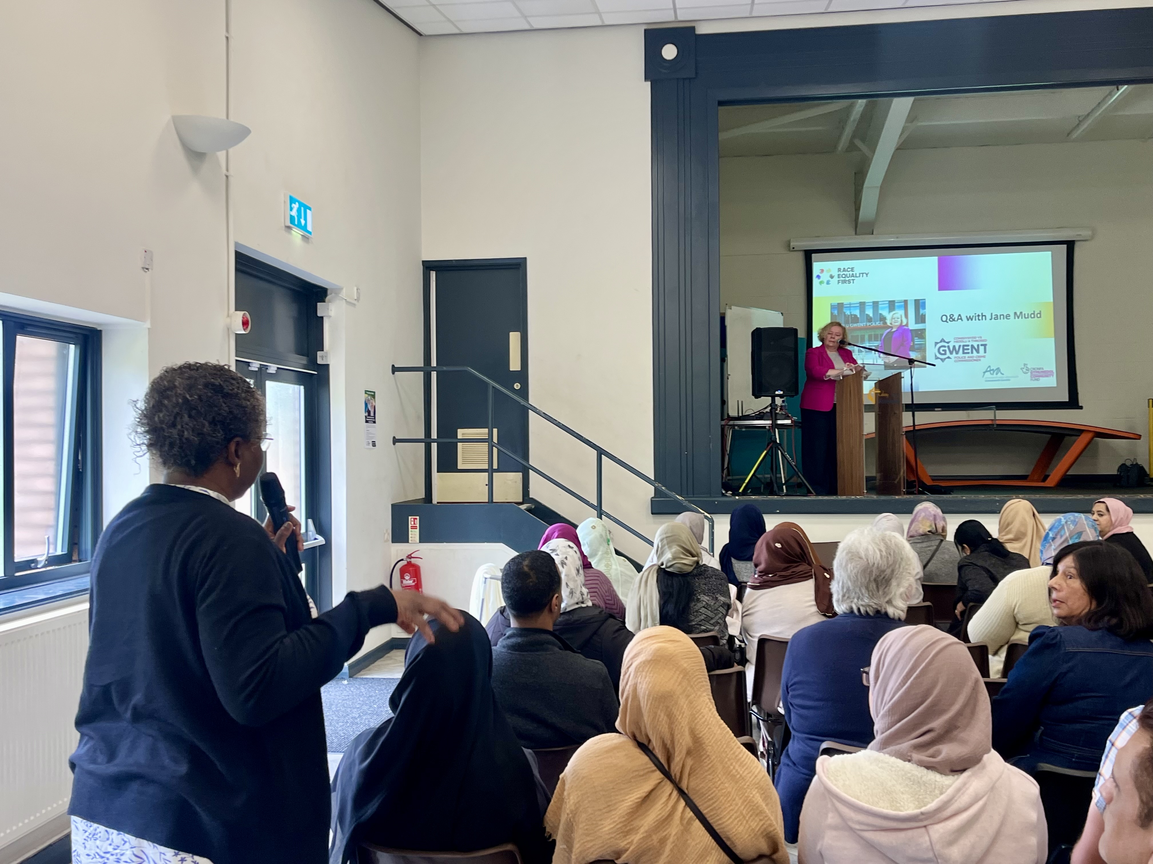 Commissioner in the hotseat at Race Equality First event 