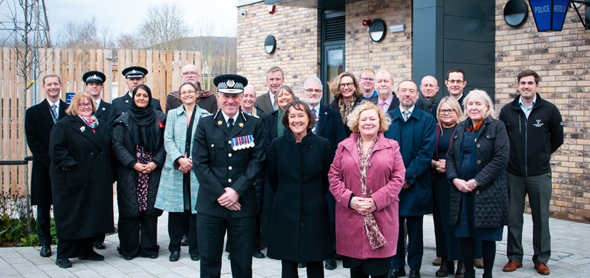CC Mark Hobrough. Sos Jo Stevens. PCC Jane Mudd