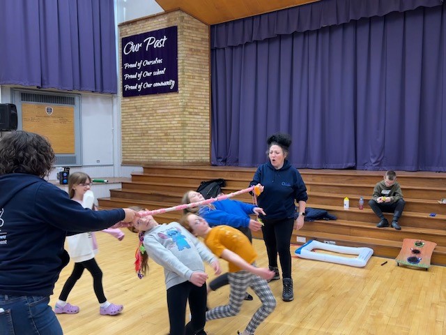 Children during the limbo