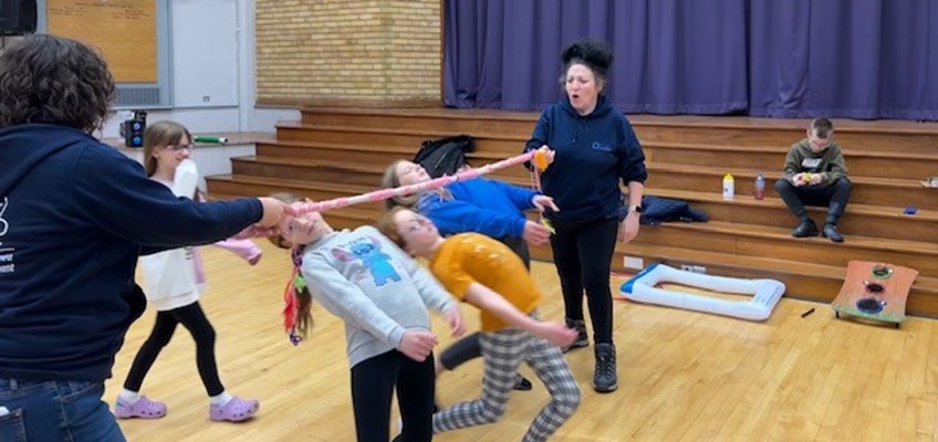 Children during the limbo