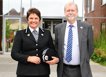 Pam Kelly and Jeff Cuthbert