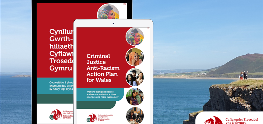 Criminal Justice in Wales graphic