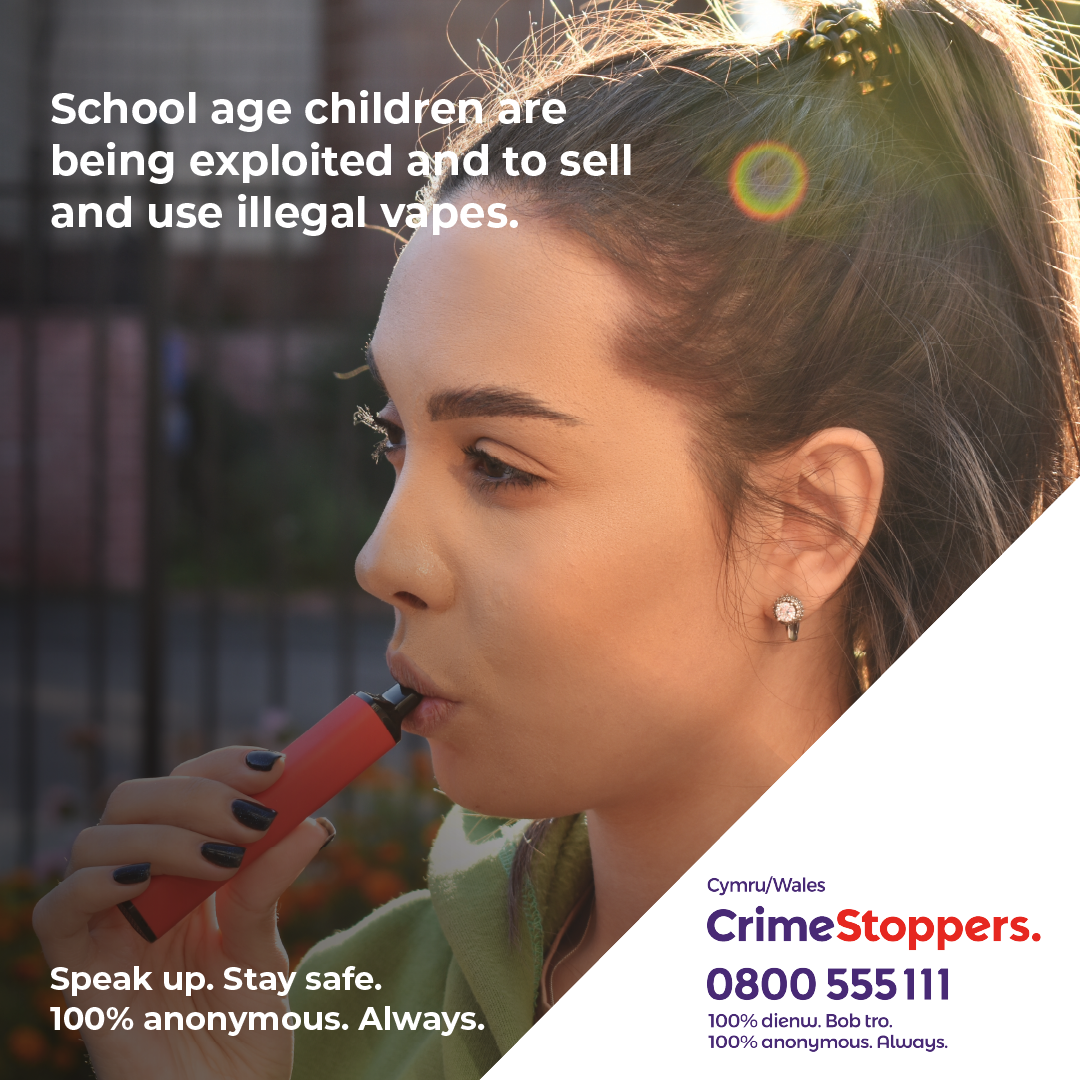 School age children are being exploited and to sell and use illegal vapes