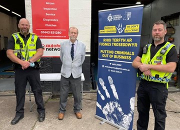 Jeff Cuthbert and we don't buy crime officers