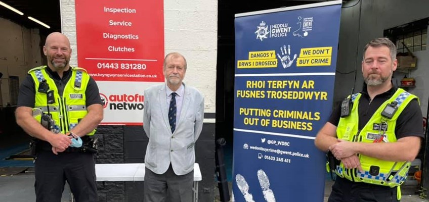 Jeff Cuthbert and we don't buy crime officers