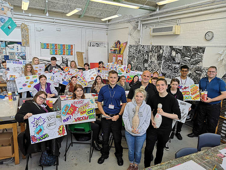 Newport Students Receive A Thank You From Gwent Police