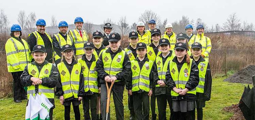 Sod Cutting Ceremony Officially Marks The Start Of New Police Facility
