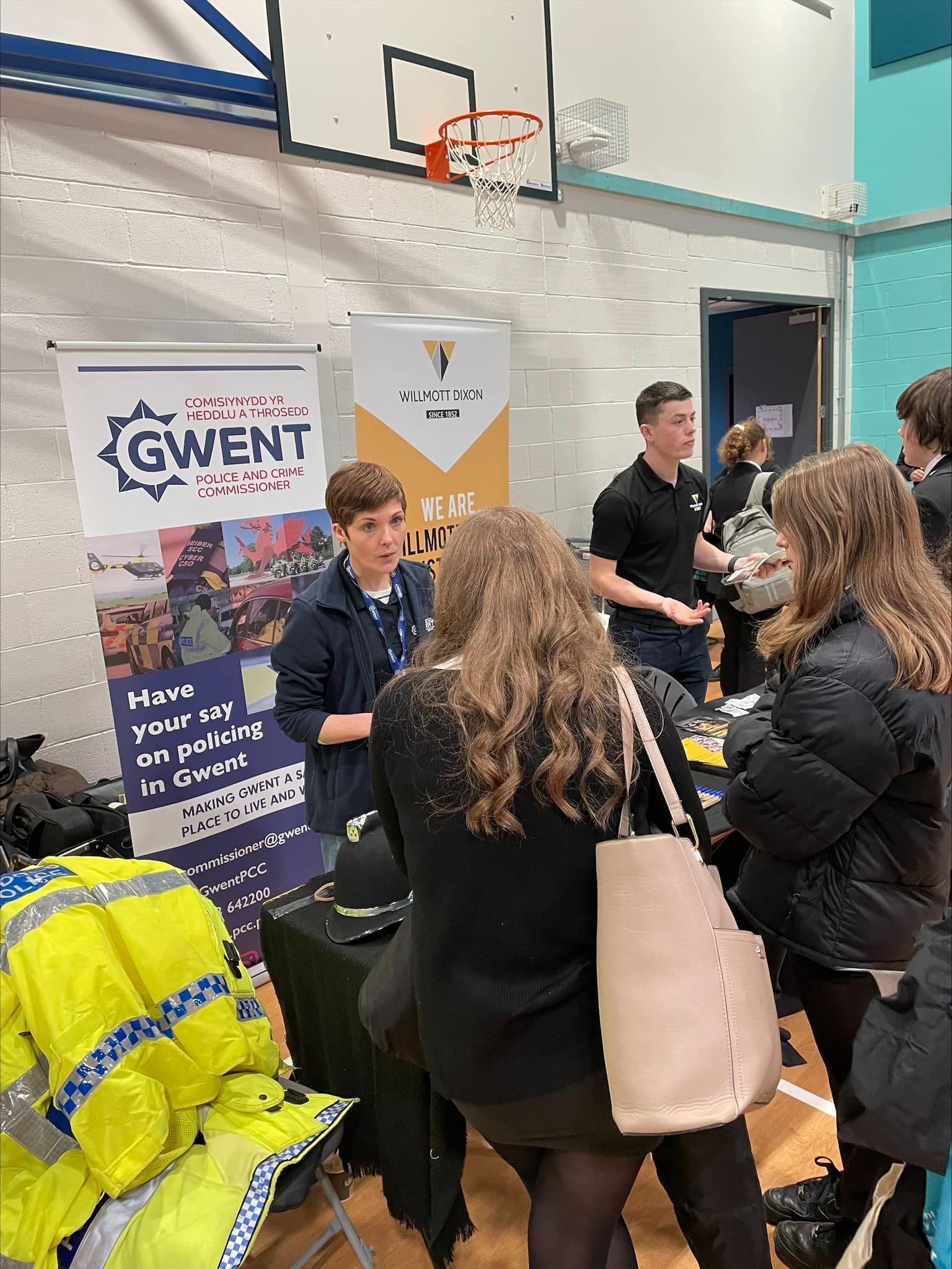 OPCC staff at career fair