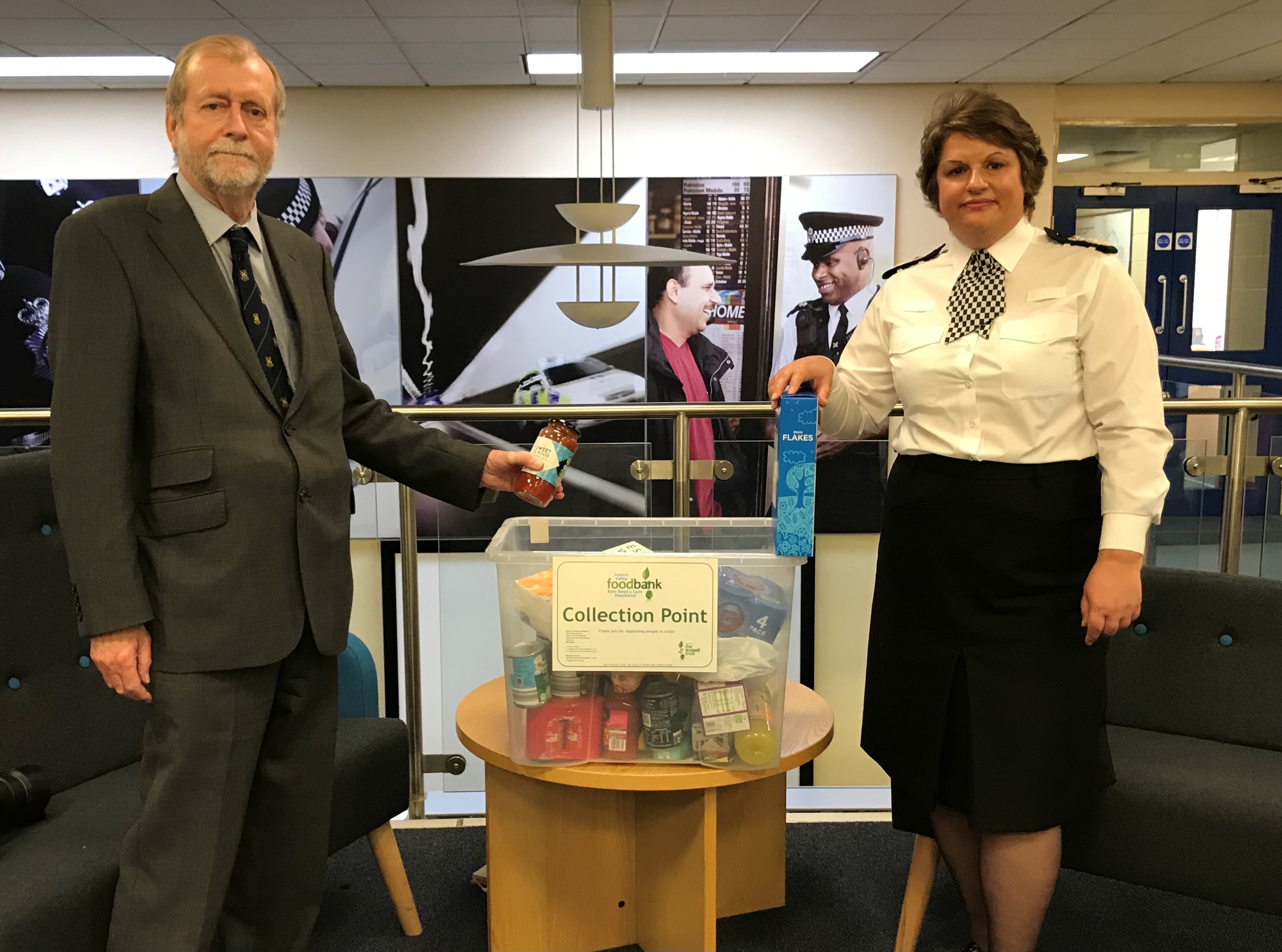 Jeff Cuthbert and Pam Kelly