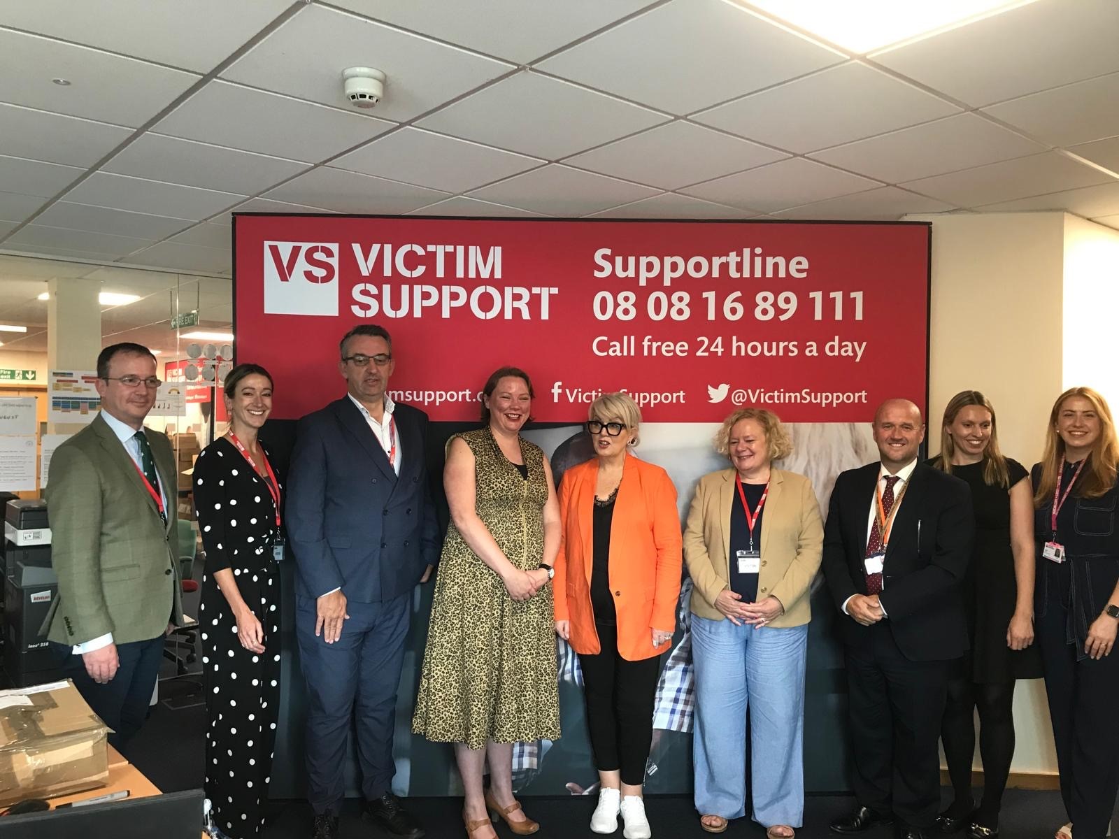 Jane Mudd with Wales's Police and Crime Commissioners