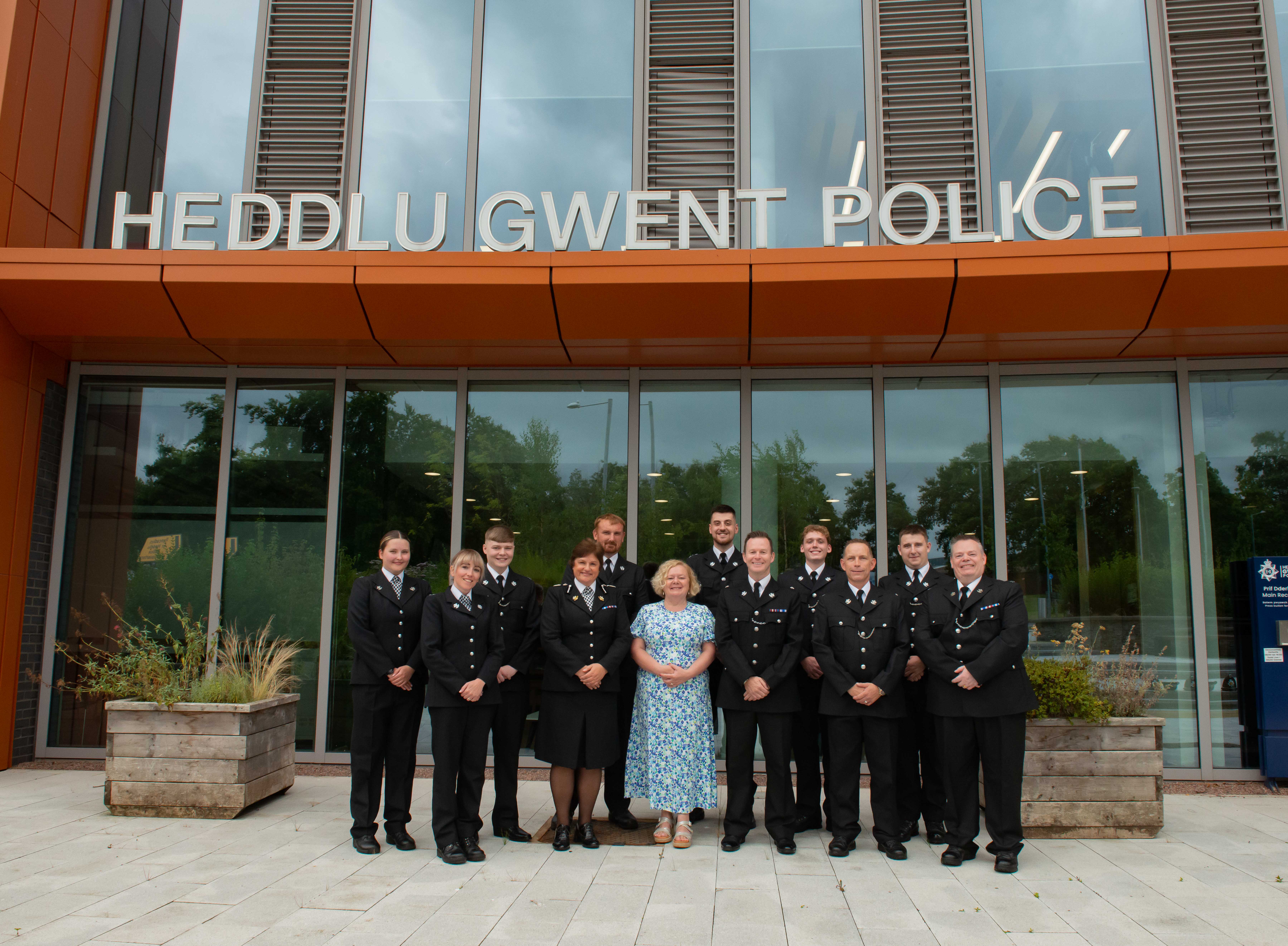 Passing out parade for new special constables