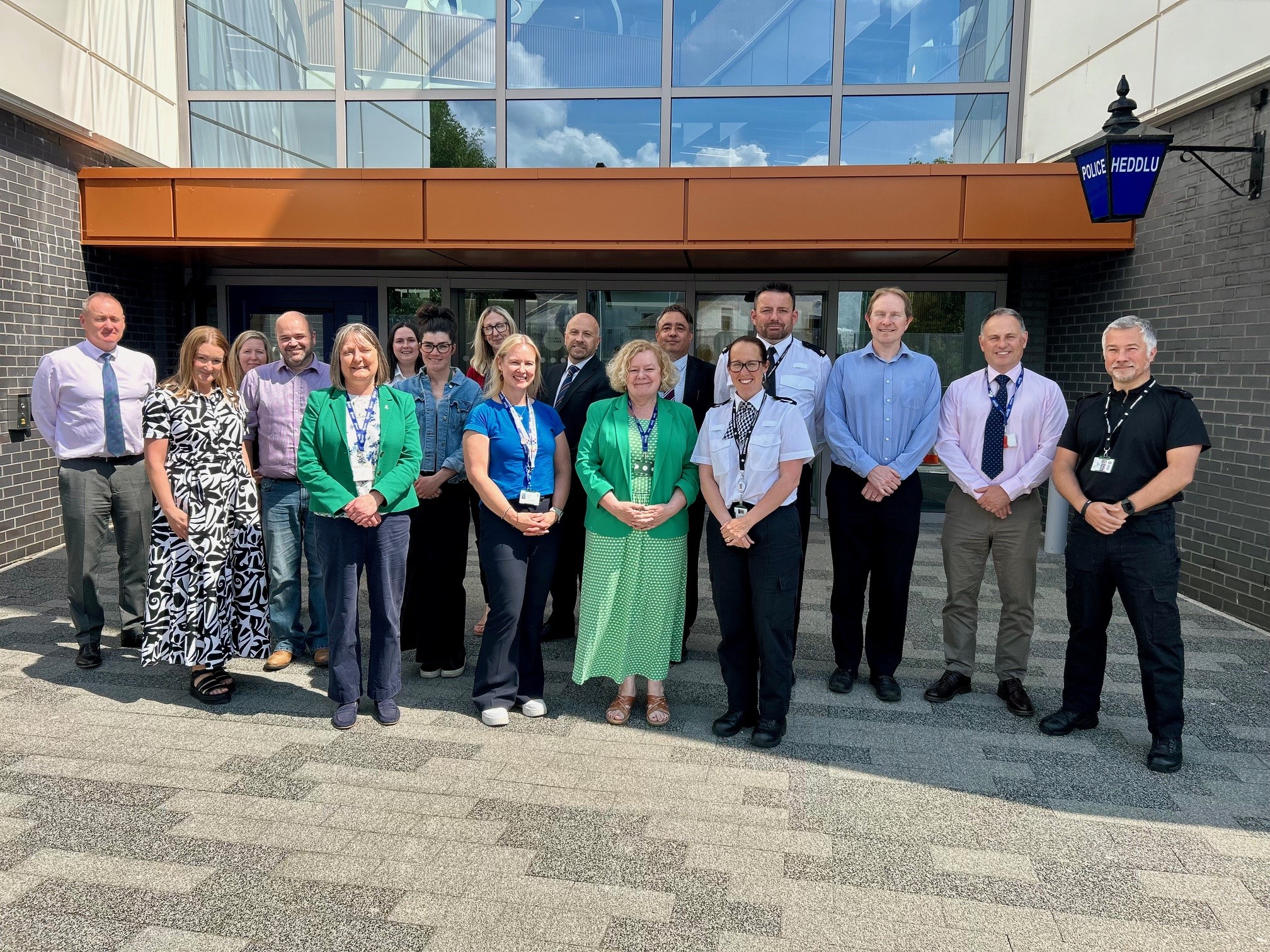 Commissioner with partners