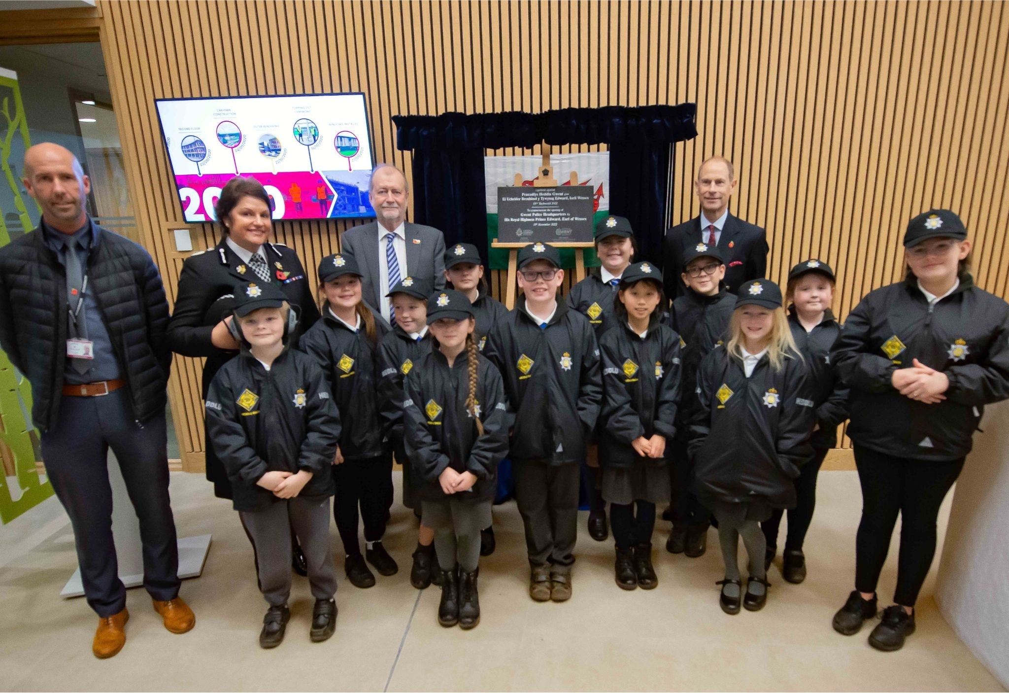 Police and Crime Commissioner, Chief Constable, Mini Police with Earl of Wessex