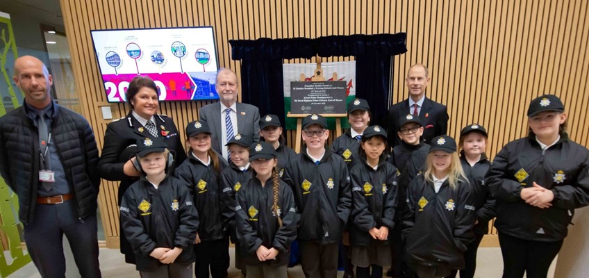 Police and Crime Commissioner, Chief Constable, Mini Police with Earl of Wessex