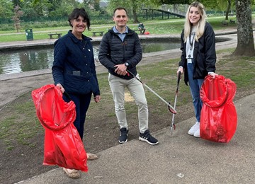 litter picking
